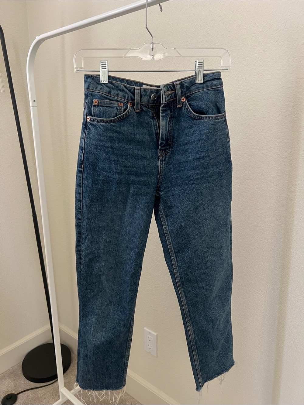 Topshop Straight Jeans